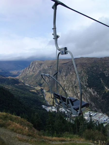 Una Vista Panoramica Skyline Gondola Queenstown Nuova Zelanda — Foto Stock