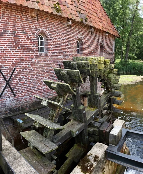 Berenschot Watermill Slinge River Winterswijk Netherlands — Fotografia de Stock