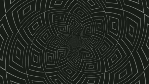 Abstrakter Hintergrund Mit Geometrischem Muster — Stockvideo