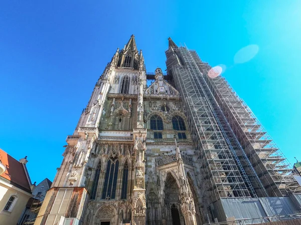 Catedral São Pedro Regensburg Alemanha — Fotografia de Stock