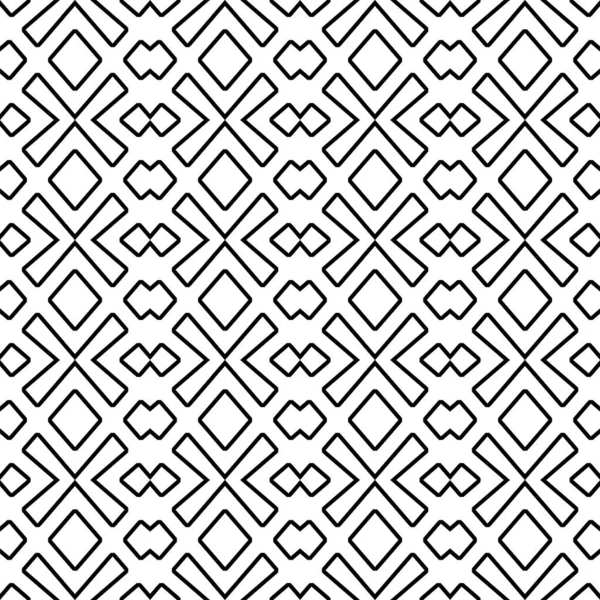 Eine Illustration Der Minimalistischen Schwarz Weiß Muster Hintergrund — Stockfoto