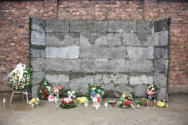 Het Concentratiekamp Auschwitz Polen — Stockfoto