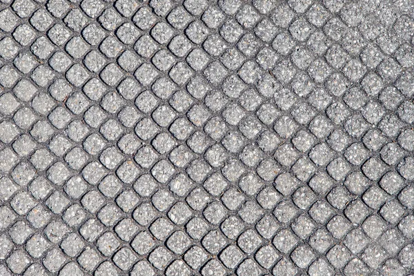 Uma Textura Calçada Pedra Com Pequenas Telhas — Fotografia de Stock