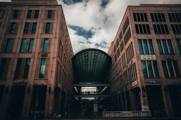 Winkelcentrum Van Berlijn Brug — Stockfoto