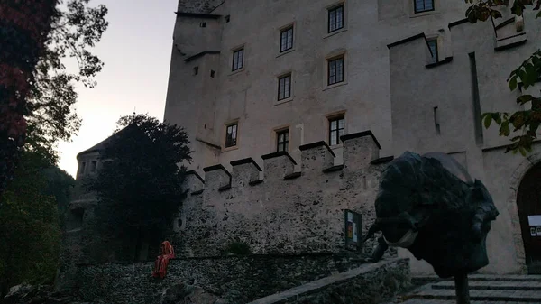 Lienz Österreich Oktober 2020 Lienz Österreich Oktober 2020 Schloss Bruck — Stockfoto