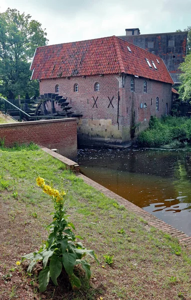 Berenschot Watermill Slinge River Winterswijk Netherlands — Stockfoto