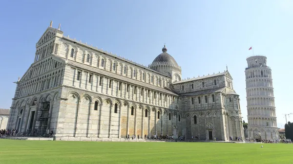 Pisa Talya Sezon 2019 Talya Daki Pisa Katedrali Eğik Pisa — Stok fotoğraf