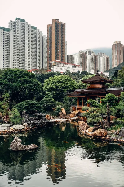 Beautiful View Hong Kong Park — 图库照片