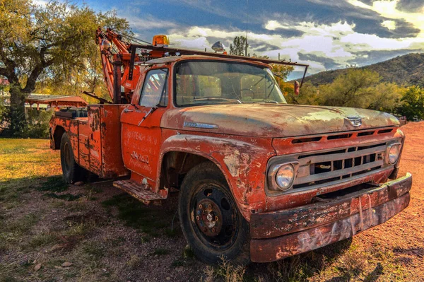 Phoeni United States Nov 2021 Old Ford Tow Truck Parked — Stock Photo, Image