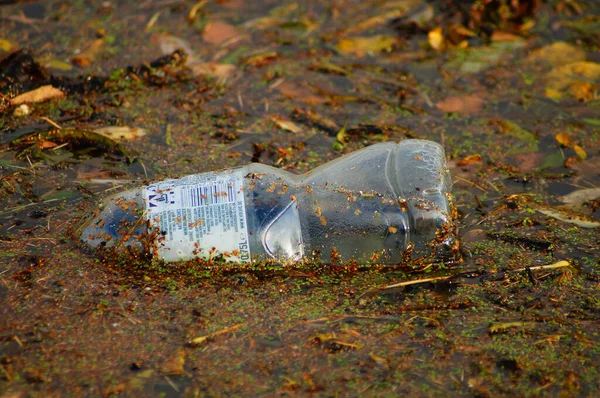 Frankfurt Alemania Octubre 2021 Los Desechos Plásticos Son Problema Ambiental —  Fotos de Stock
