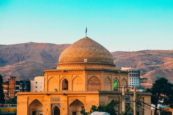 Ein Schöner Blick Auf Eine Moschee Ein Gotteshaus Für Muslime — Stockfoto