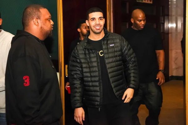 Johannesburg Sudafrica Ottobre 2021 Artista Musicale Drake Sul Backstage Del — Foto Stock