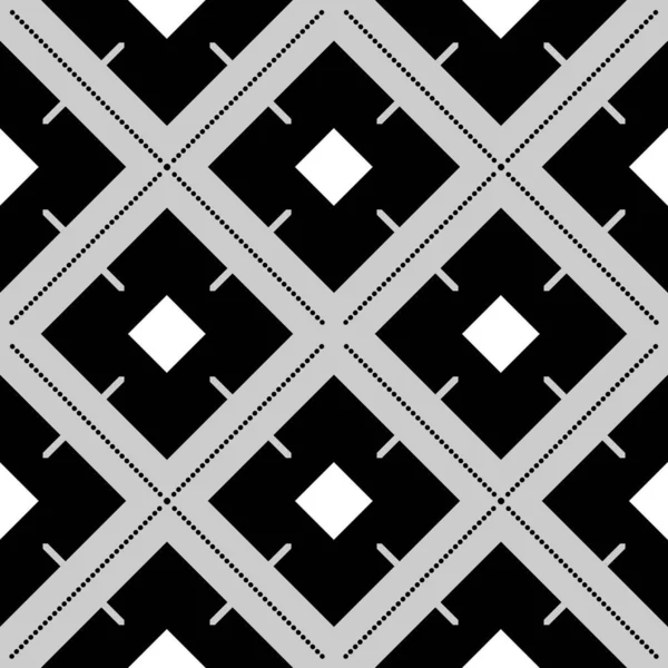 グレー 白のロゼンジ形のパターンの2Dシームレスな壁紙 — ストック写真