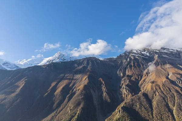 Fascinerande Utsikt Över Ett Vackert Bergigt Landskap Nepal — Stockfoto
