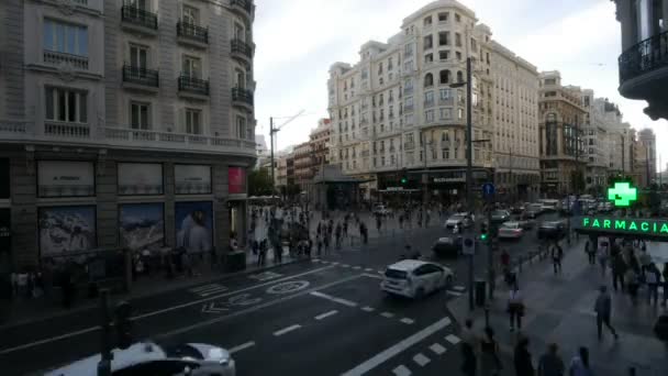Widok Miasto Barcelona — Wideo stockowe