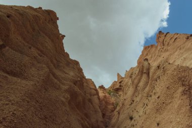 The Lame Rosse canyons in Fiastra, Italy clipart