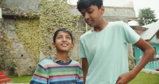 Close Happy Indian Boys — Vídeos de Stock
