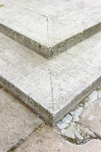 Vertical Shot Concrete Stairs Outdoors — Zdjęcie stockowe