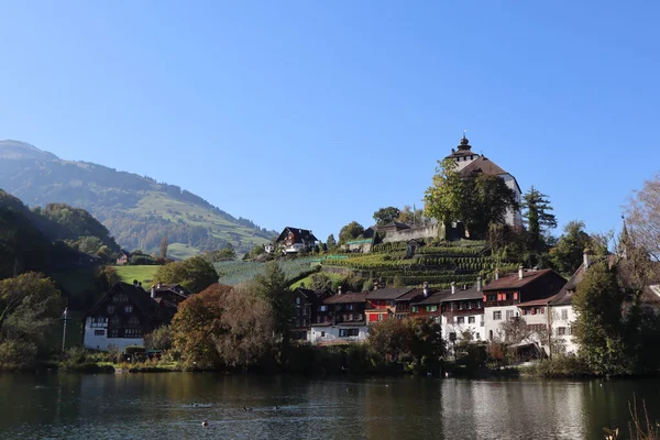 Beautiful Shot Town Werdenberg Switzerland — Φωτογραφία Αρχείου
