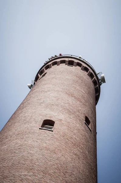 波兰加斯基 2016年10月21日 波兰加斯基灯塔的垂直低角视图 — 图库照片