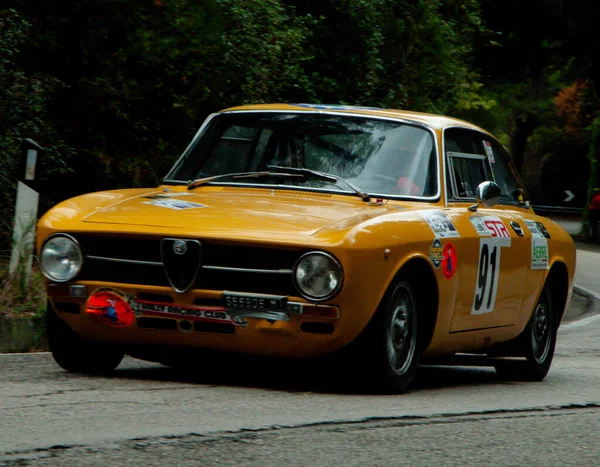 Pesaro Italien 2021 Ein Alfa Romeo Junior Scalino Auf Einer — Stockfoto