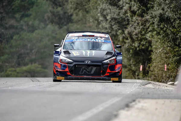 Salou Espanha Outubro 2021 Rallyracc Catalunya Costa Daurada Campeonato Mundial — Fotografia de Stock
