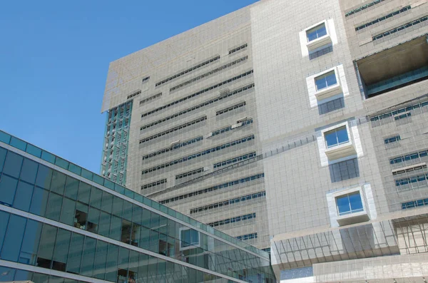 Two Modern Office Buildings Soma Sunny Day San Francisco Californi — Fotografia de Stock