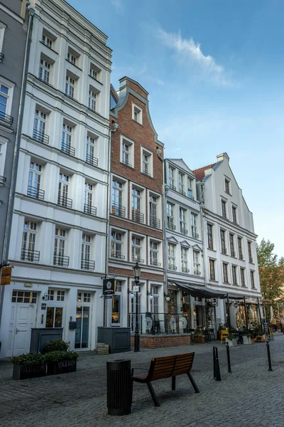 Gdans Poland Oct 2021 Vertical Shot Old Architectural Building Gdansk — Stock Photo, Image