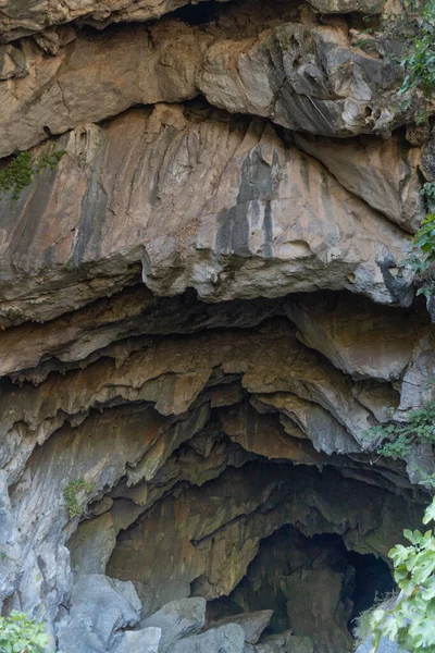 Vertical Shot Cueva Del Gato Spain — ストック写真