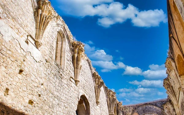 Las Ruinas Antiguo Monasterio Armedilla Siglo Provincia Valladolid España —  Fotos de Stock