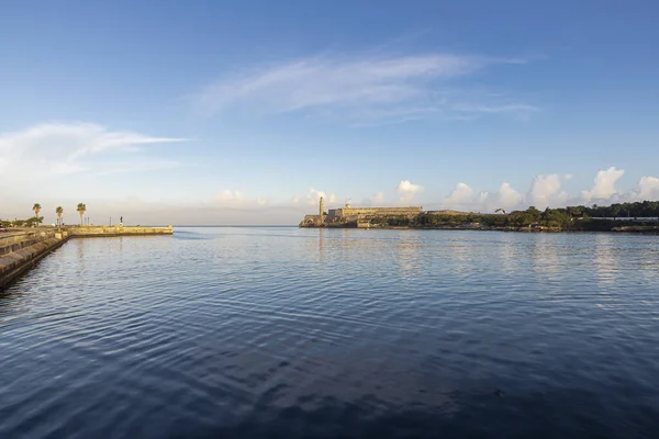 Havana Cuba Oct 2021 Vue Phare Morro Habana Autre Côté — Photo