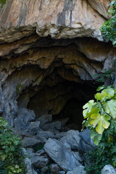 Vertical Shot Cueva Del Gato Spain — Foto de Stock
