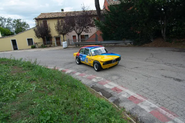 Pesaro Italy Oct 2021 Old Bmw 2000 Old Racing Car — Stock Photo, Image