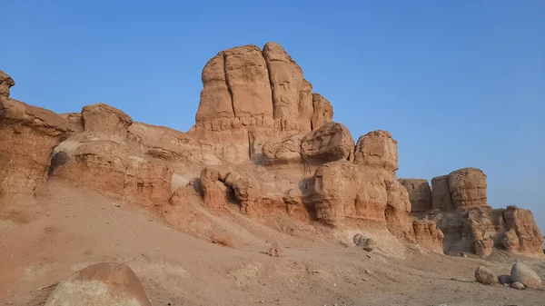 Beautiful View Cliffs Jabal Qara Hofuf Hasa Saudi Arabia — Foto Stock