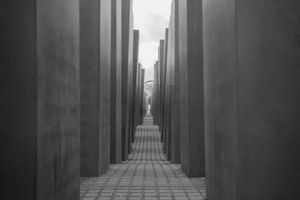 2010年9月7日 柏林欧洲被谋杀犹太人纪念碑 — 图库照片
