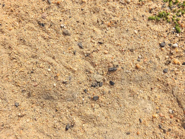 Sand Small Stones Covering Ground Viewed — Φωτογραφία Αρχείου