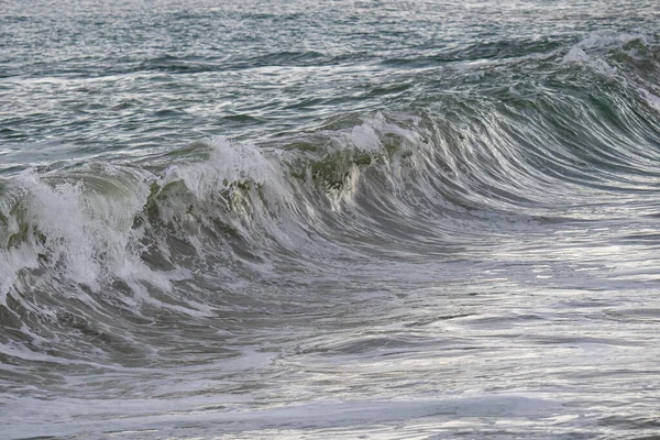 Мальовничий Вид Океанські Хвилі Відкритому Повітрі — стокове фото