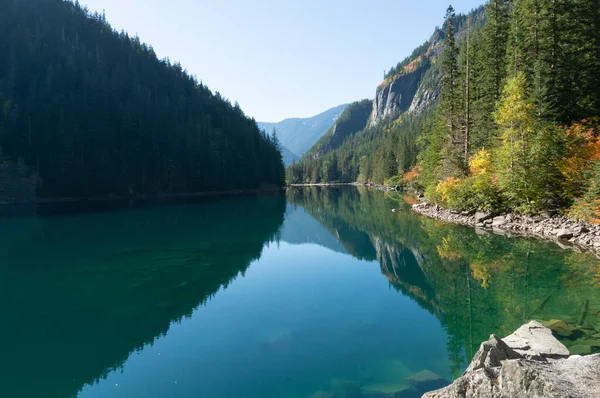Scenic View Chilliwack Lake Provincial Park British Columbia Canada — Stock fotografie