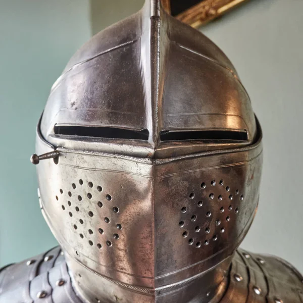 Head Antique Medieval Armor — Foto de Stock