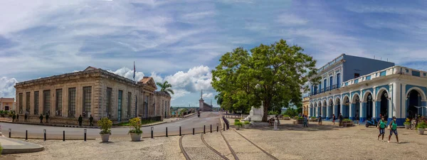 Матанзас Куба Сентября 2021 Года Панорамный Снимок Площади Вигии Матансасе — стоковое фото
