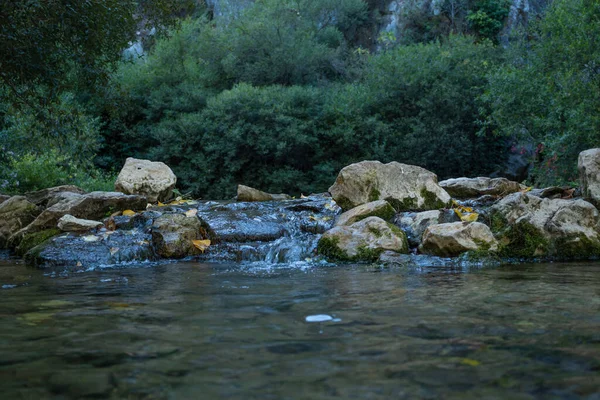 Krásná Krajina Řeky Guadiaro Španělsko — Stock fotografie