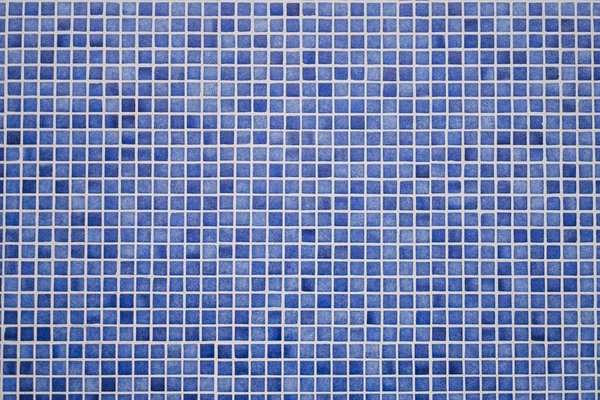 Closeup Shot Blue Mosaic Tile Background — Stockfoto