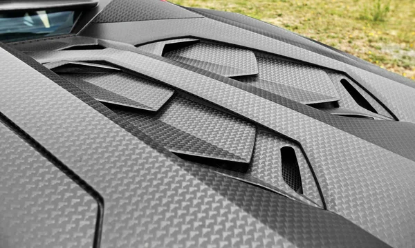Berlín Alemania 2021 Lujoso Lamborghini Aventador Exterior Con Elegantes Elementos — Foto de Stock