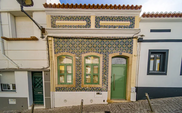 Lagos Portugal Sep 2021 Portuguese Traditional Tiled House Lagos Portugal — Stock Photo, Image