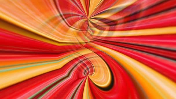 Abstrato Padrão Hipnótico Colorido — Vídeo de Stock