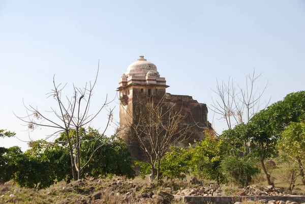 Old Rohtas Fort Pakistan Blue Sky — Fotografia de Stock