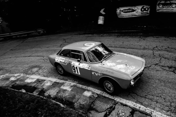 Pesaro Itália Outubro 2021 Alfa Romeo Junior Scalino Uma Corrida — Fotografia de Stock