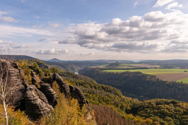Ein Nationalpark Sächsische Schweiz Bad Deutschland — Stockfoto