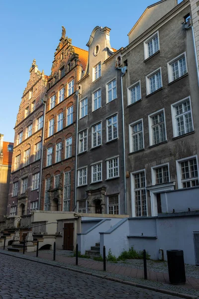 Gdans Poland Oct 2021 Vertical Shot Old Architectural Building Gdansk — Stock Photo, Image