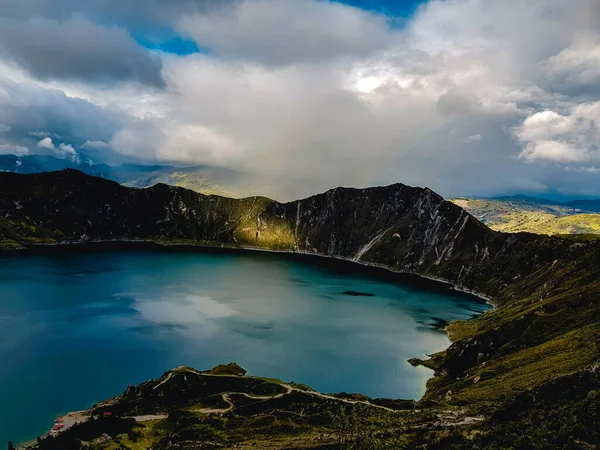 에콰도르의 라구나 로토아 — 스톡 사진